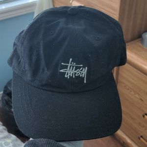 Stussy black cap